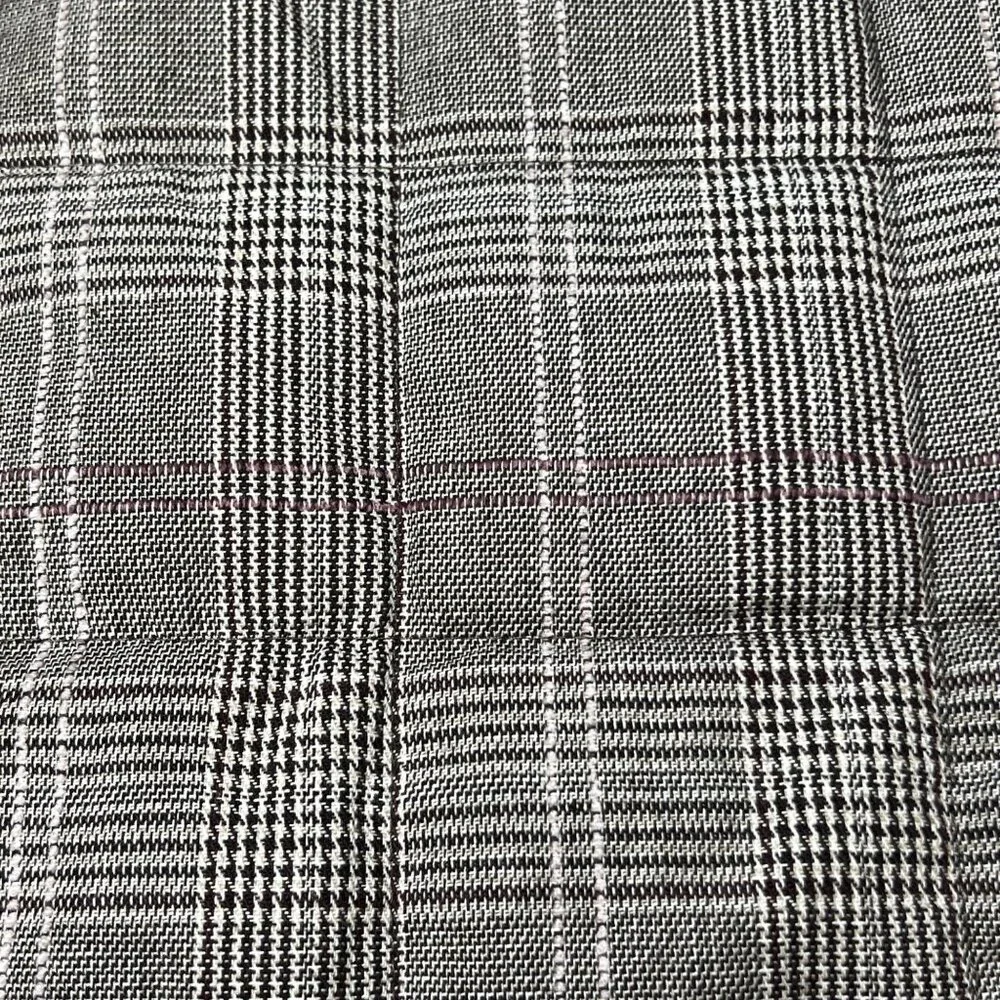 Charlotte Russe Plaid Puffer Vest Faux Fur Hood Brown S Snap Full Zip Pockets - Picture 12 of 16